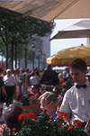 France, Europe, French, Paris, café, cafes, waiter, waiters, Champs Elysees, FF25,