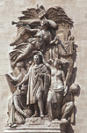 France, Europe, French, Paris, Architecture, French architecture, Arc de Triomphe, Arc de Triomphe de letoile, Arch Monuments, Ile-de-france, Monument, Monuments, Triumphal arch, triumphal arches, arch, arches, archway, archways, sculpture, sculptures, FF25,