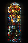 France, Europe, French, Paris, Architecture, French architecture, window, windows, stained glass, stained glass window, stained glass windows, church, churches, St Pierre de montmartre, montmartre, religion, religious, religious building, religious buildings, FF25,
