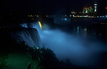 Canada, Niagara, Niagara County, Niagara River, Niagara Falls, Waterfall, Waterfalls, Water, Running water, night, nights, evening, evenings, FF25,