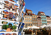 Europe, warsaw, poland, rynek, starego, miasta, rynek starego miasta, postcard, postcards, paper, FF25,