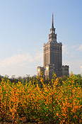Europe, warsaw, poland, architecture, palace, palaces, culture, science, place of culture and science, FF25,