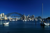 Australia, New South Wales, Architecture, arch, arches, archway, archways, Sydney, Sydney Harbour, Sydney Harbor, Sydney Harbour Bridge, Sydney Harbor Bridge, harbour bridge, bridge, bridges, boat, boats, boating, moored, moored boat, moored boats, yacht, yachts, yachting, moored yacht, moored yachts, FF25,