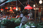 Asia, South east asia, southeast asia, xianggang, Hong Kong, hk, kowloon, market, markets, market stall, market stalls, light, lights, asian, asians, asian woman, asian women, FF25,