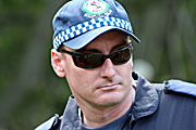 Australia, New South Wales, police, police force, emergency service, emergency services, emergency service, emergency services, law, law enforcer, law enforcement, law and order, sydney, people, apec, apec demonstration, glasses, sunglasses, hat, hats, demonstrator, demonstrators, demonstration, demonstrations, protest, protests, asia pacific economic cooperation.