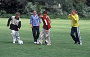 People, child, children, puberty, child, children, teenager, teenagers, adolescent, adolescents, boy, boys, girl, girls, female, females, male, males, teenage boy, teenage boys, teenage girl, teenage girls, outdoors, football, footballs, sport, ball, balls, park, parks, Australia, Sport pictures, Sports, balloon images, hot air balloons
