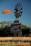 Australia, Victoria, Vic, Albury, sign, signs, windmill, windmills, coke, coca cola, coca-cola, advertisement, advertisements, advertising, FF25,