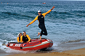 Australia, New South Wales, life saving, life saving, surf life saving, life saver, life savers, life saver, life savers, safety, people, man, men, male, males, boat, boats, rubber ducky, rubber duckies, water, coast, coasts, coastline, seashore, seashores, shoreline, shorelines.