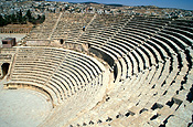 Jordan, Middle East, Middle Eastern country, Middle Eastern Countries, architecture, gerasa, jerash, theatre, theatres, south theatre.