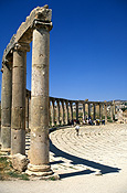 Jordan, Middle East, Middle Eastern country, Middle Eastern Countries, architecture, gerasa, jerash, forum, forums, oval, oval forum, column, columns, pillar, pillars, ruin, ruins, rock, rocks, roman forum, roman forums, romn.