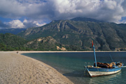Turkey, coast, coastal, coastline, coastlines, boat, boats, boating, industry, commerical fishing, fishing, fishing boat, fishing boats, beach, beaches, olu deniz, water, cloud, clouds, sand, mountain, mountains, mugla, cloud, clouds.