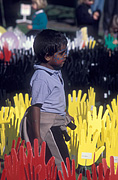Australia, south Australia, SA, adelaide, people, rymill park, reconcile, reconciliation, Australian artists against racism, AAAR, Native title and reconciliation, native title, native titles, ANTAR, aboriginal, aboriginals, aborigine, aborigines, racism, racist, hand, hands, sea of hands, indigenous, indigenous people, indigenous australians, torres strait islanders, child, children.