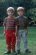 People, child, children, twin, twins, boy, boys, male, males, identical, identical twins, Australia, Sport pictures, Sports, balloon images, hot air balloons