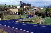 Australia, Tassie, Tas, Tasmania, Australia, road, roads, sealed, sealed road, sealed roads, wynyard, rural, rural scene, rural scenes, tree, trees, car, cars, transport, transportation, vehicle, vehicles.