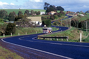 Road, Roads, Sealed road, sealed roads, wynyard, Tas, Tassie, Tasmania, truck, trucks, heavy vehicle, heavy vehicles, winding road, winding roads, australia, bend, bends.