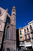 Europe, Spain, Barcelona, Architecture, Santa Maria, Santa Maria Del mar church, church, churches, religion, religous, religious building, religious buildings, FF25,