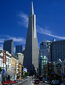 America, usa, united states, united states of america, california, san francisco, architecture, pyramid, pyramids, transamerica pyramid, city, cities, street, streets, road, roads, sealed road, sealed roads, highrise, highrise building, highrise buildings, high rise, high rise building, high rise buildings, FF25,