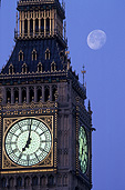Europe, Western Europe, UK, Britain, British Isles, England, United Kingdom, Great Britain, london, big ben, clock, clocks, westminster, clock tower, clock towers, english, houses of parliament, tower, towers, architecture, pugin, european, gothic, moon, moons, the moon, FF25,