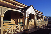 Australia, Qld, Queensland, queenslander, queenslander house, queenslanders, queenslander houses, queenslander home, queenslander homes, Gympie, architecture, house, houses, housing, housing, verandah, verandahs, wood, wooden, timber, arch, arches, archway, archways, roof, roofs, rooves.
