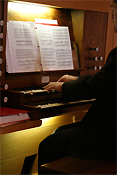 Religion, religions, religious, religious building, key, keys, religious buildings, catholic, catholics, catholic religion, roman catholic, roman catholics, roman catholic church, roman catholicism, christianity, christian, christians, faith, spirituality, worship, worships, worshipping, people, man, men, male, males, catholic church, catholic churches, interior, interiors, organ, organs, organist, organists, music, sheet music, book, books, paper, music book, music books, paper, musical instrument, musical instruments, electric organ, electric organs, MM49,