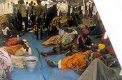 Africa, African, Africans, Civil War, Civil Wars, Rwanda, Rwandan, Rwandan Civil War, Rwandan Refugee Camp, Rwandan Refugee Camps, Refugee Camp, Refugee Camps, Refugee, Refugees, people, tent, tents, JRH24,