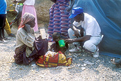Africa, African, Africans, Civil War, Civil Wars, Rwanda, Rwandan, Rwandan Civil War, Rwandan Refugee Camp, Rwandan Refugee Camps, Refugee Camp, Refugee Camps, Refugee, Refugees, people, child, children, nurse, nurses, JRH24,