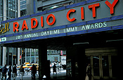 USA, America, United States, United States of America, New York, New York city, radio city, radio city music hall, music hall, music halls, emmy, emmies, emmy award, emmy awards, award, awards, entertainment, sign, signs, FF25,