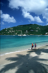 Caribbean, The Caribbean, Caribbean Islands, Tortola, Cane Garden Bay, beach, beaches, coast, coasts, coastline, coastlines, seashore, seashores, shoreline, shorelines, palm tree, palm trees, palmtree, palmtrees, sand, shadow, shadows, cloud, clouds, FF25,