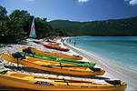 Caribbean, The Caribbean, Caribbean Islands, Saint Thomas, beach, beaches, coast, coasts, coastline, coastlines, seashore, seashores, shoreline, shorelines, canoe, canoes, canoeing, boat, boats, boating, FF25,