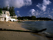 Caribbean, caribbean islands, the caribbean, barbados, st james beach, saint james beach, beach, beaches, shoreline, shorelines, seashore, seashores, cloud, clouds, house, houses, housing, FF25,