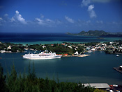 Caribbean, caribbean islands, the caribbean, st lucia, saint lucia, port castries, port, ports, ship, ships, shipping, vessel, vessels, cruise ship, cruise ships, liner, cruise liner, cruise liners, FF25,