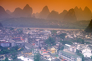 Asia, China, Yangshuo, Guangxi province, provinces, mountain, mountains, mood, mood scene, mood scenes.