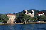 Greece, Europe, Southern Aegean, Southern Aegean region, pelion, church, churches, religious building, religious buildings, milina, milina church, water.