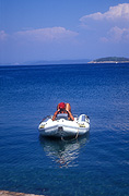 Turkey, bodrum, coast, coasts, coastline, coastlines, water, dingy, dingies, beach, beaches, sunbake, sunbakes, man, men, people, sunbathe, sunbathes, sunbathing.