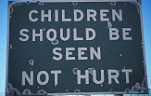 Sign, Signs, child protection, child protection sign, child protection signs, cape town, south africa, violence, abuse, child abuse, domestic violence, social issues.