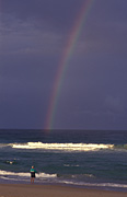 Australia, Beach, Beaches, water, coast, coasts, coastal, coastline, coastlines, rainbow, rainbows, seashore, seashores, shoreline, shorelines.