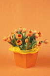 GIFT BOX OF ORANGE TULIPS
