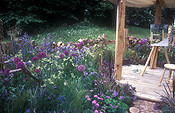 Garden, gardens, easel, easels, paint easel, paint easels.