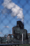 Environmental, polluting, pollution, coal, factories, smoke, Port Kembla, Wollongong, NSW, New South Wales, Australia.