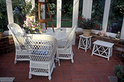 Garden, gardens, furniture, garden furniture, outdoor furniture, house, table, tables, Houses, housing, architecture, interior, interiors, window, windows, conservatory, conservatories.