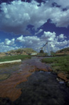 Water, Water resources, bore, bores, artesian bore, artesian bores, Birdsville, Birdsville Track, SA, South Australia, Australia, water, water scene, water scenes, cloud, clouds.