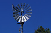 Windmill, windmills, water turbine, water turbines, circle, circles, sky, skies, blue sky, blue skies, australia, queensland, qld.