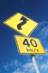 Sign, Signs, roadsign, roadsigns, road sign, road signs, bend, bends, warning sign, warning signs, speed restriction, speed restrictions, Arrow, arrows, australia, speed, speed sign, speed signs.