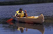 Australia, people, child, children, puberty, Sport pictures, Sports, canoe, canoes, canoeing, watersport, watersports, water sport, water sports, water, life preserver, life preservers, life jacket, life jackets, buoyancy vest, buoyancy vests, buoyancy jacket, buoyancy jackets, paddle, paddles, oar, oars, boy, boys, male, males, teenage boy, teenage boys, teenager, teenagers, safety, water safety, life saver, life savers, life saving.