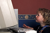 People, child, Children, female, females, girl, girls, toddler, toddlers, girls, computer, computers, key, keys, keyboard, keyboards, computer keyboard, computer keyboards, indoors, Australia, Sport pictures, Sports, balloon images, hot air balloons