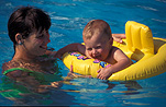 Child, children, baby, babies, infant, infants, mother, mothers, female, females, pool, pools, swimming pool, swimming pools, flotation, flotation aid, flotation aids, outdoors, swim, swims, swimming, safety, child safety, woman, women, outdoors, life saver, life savers, safety, caution, livesaving, water safety, safety, Australia, Sport pictures, Sports, balloon images, hot air balloons