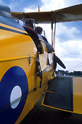Transport, transportation, vehicle, vehicles, vintage plane, vintage planes, biplane, biplanes, bi-plane, bi-planes, plane, planes, aircraft, aircraft, tiger moth, tiger moths, newcastle, NSW, New South Wales, Australia, aviation, people, man, men, male, males, pilot, pilots, circle, circles, circular, SD31,