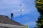 Australia, New South Wales, sydney, house, houses, housing, roof, roofs, rooves, aerial, aerials, television, televisions, television aerial, television aerials.