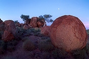 Australia, NT, Northern Territory, wauchope, stuart, stuart highway, vegetation, moon, the moon, Devils Marbles, Devils Marbles Conservation Reserve, boulder, boulders, rock, rocks, granite, granite boulder, granite boulders, devil's marbles, rock, rocks, outback, australian outback, outback australia.