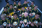 People, australia, child, children, boy, boys, male, males, uniform, uniforms, ball, balls, football, footballs, team, teams, Sport pictures, Sports, soccer, soccer ball, soccer balls.